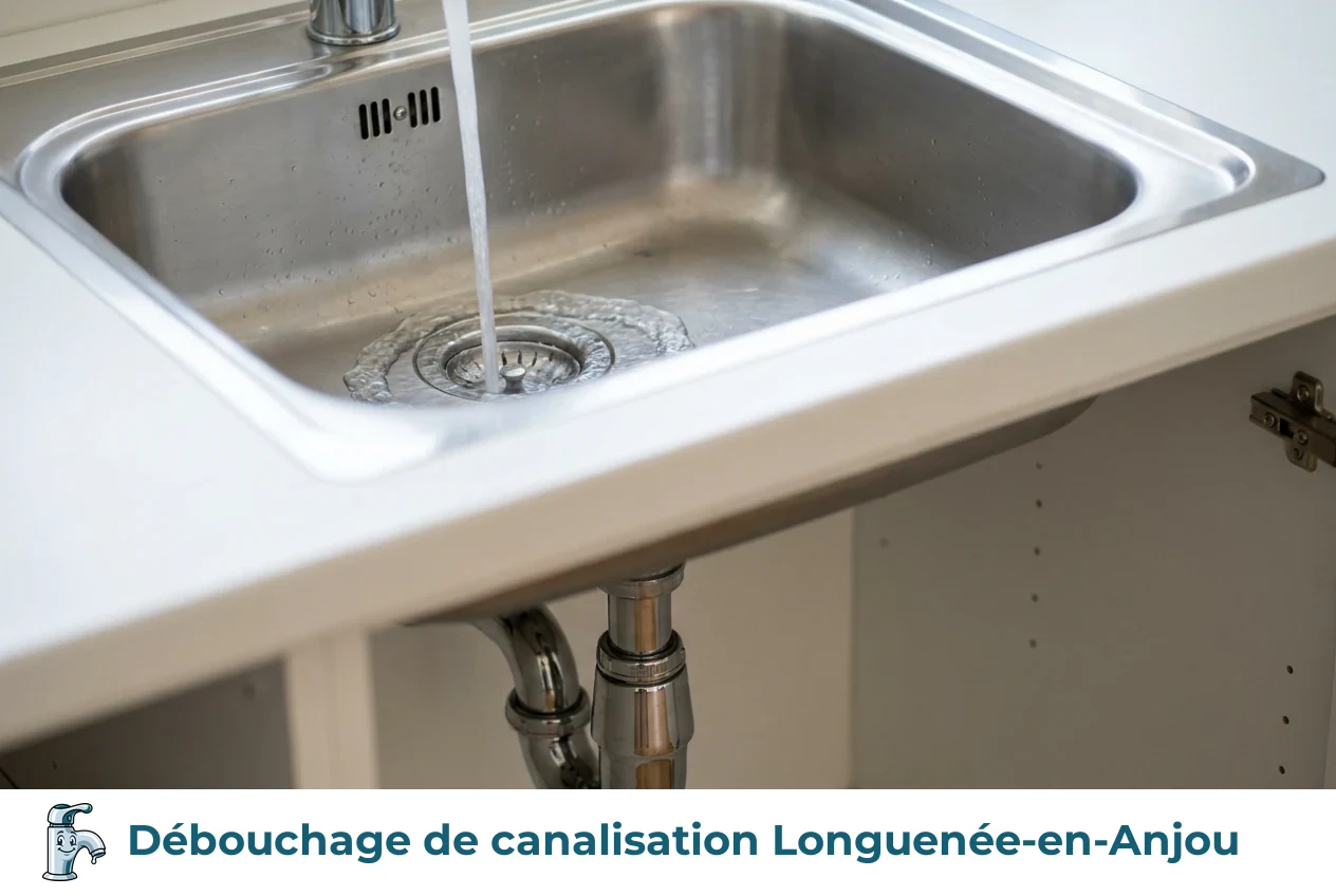 Débouchage de canalisation à Longuenée-en-Anjou