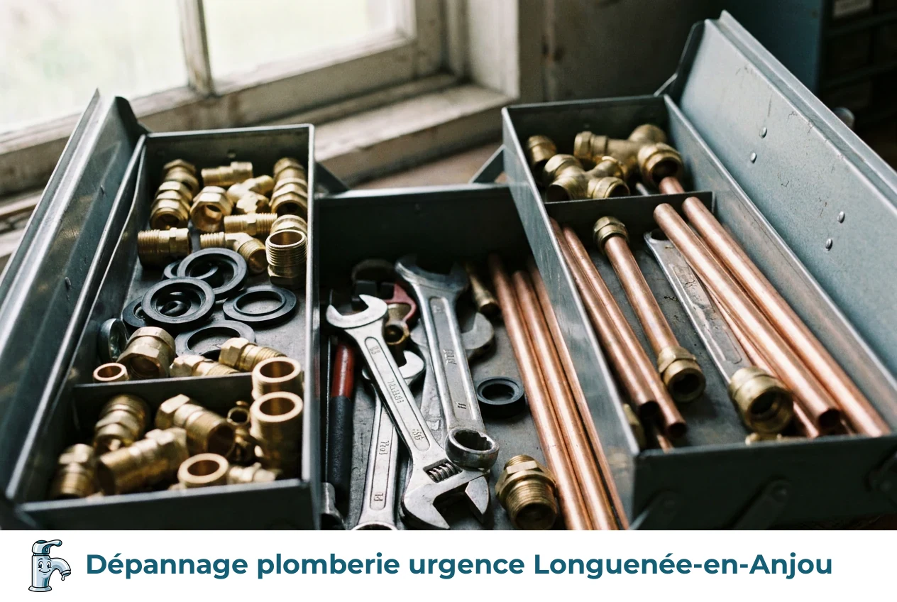 Dépannage plomberie urgence à Longuenée-en-Anjou