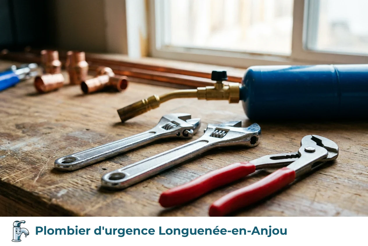 Plombier d'urgence à Longuenée-en-Anjou