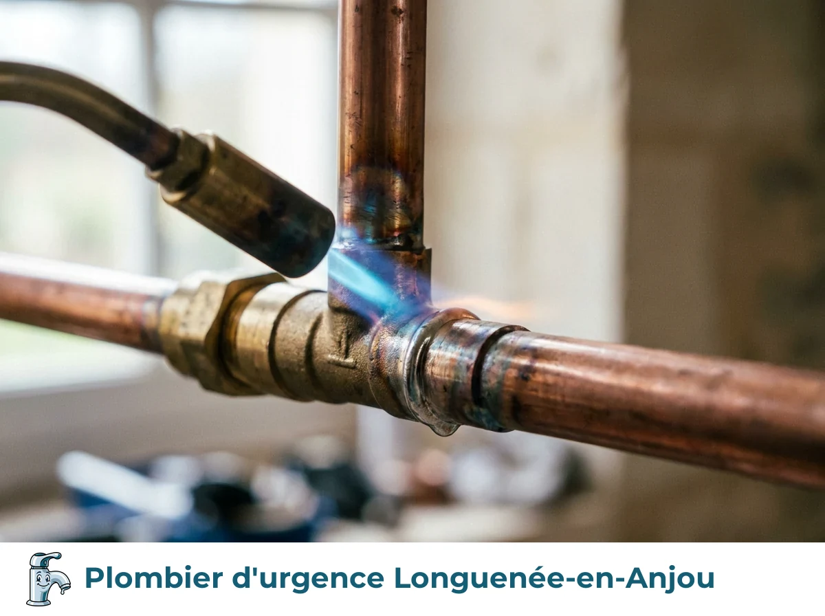 Plombier d'urgence à Longuenée-en-Anjou