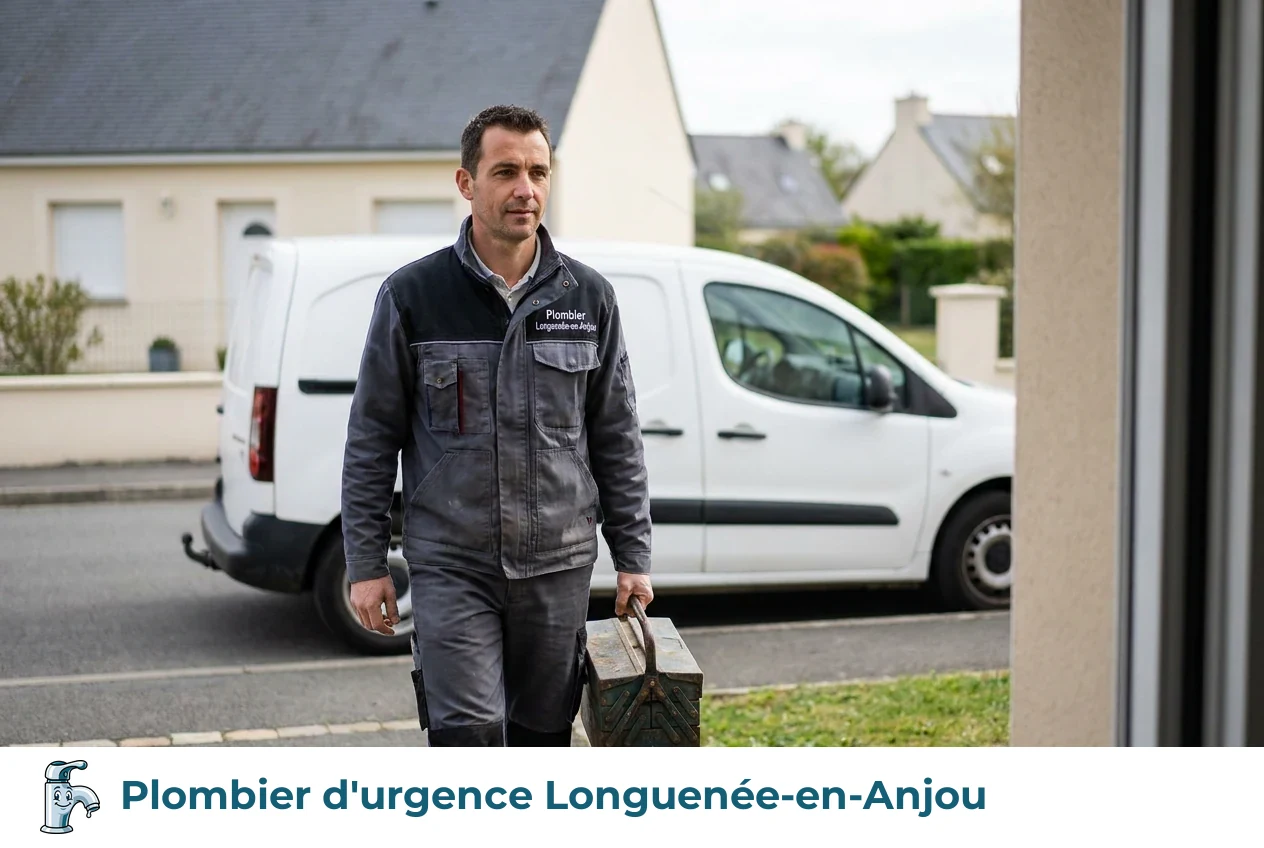 Plombier d'urgence à Longuenée-en-Anjou