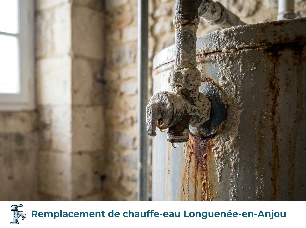 Remplacement de chauffe-eau à Longuenée-en-Anjou